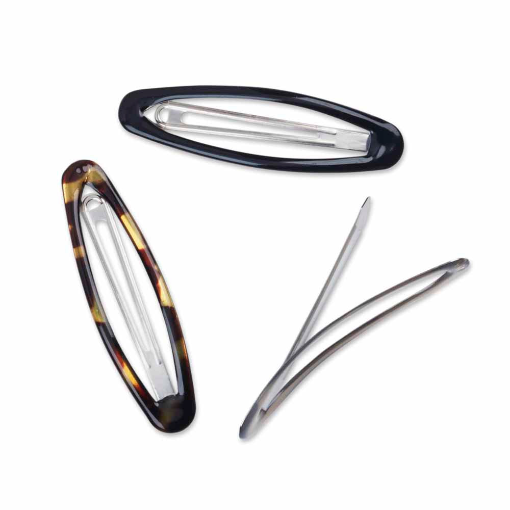 No-slip Grip Oval All Day Hold Hair Clips