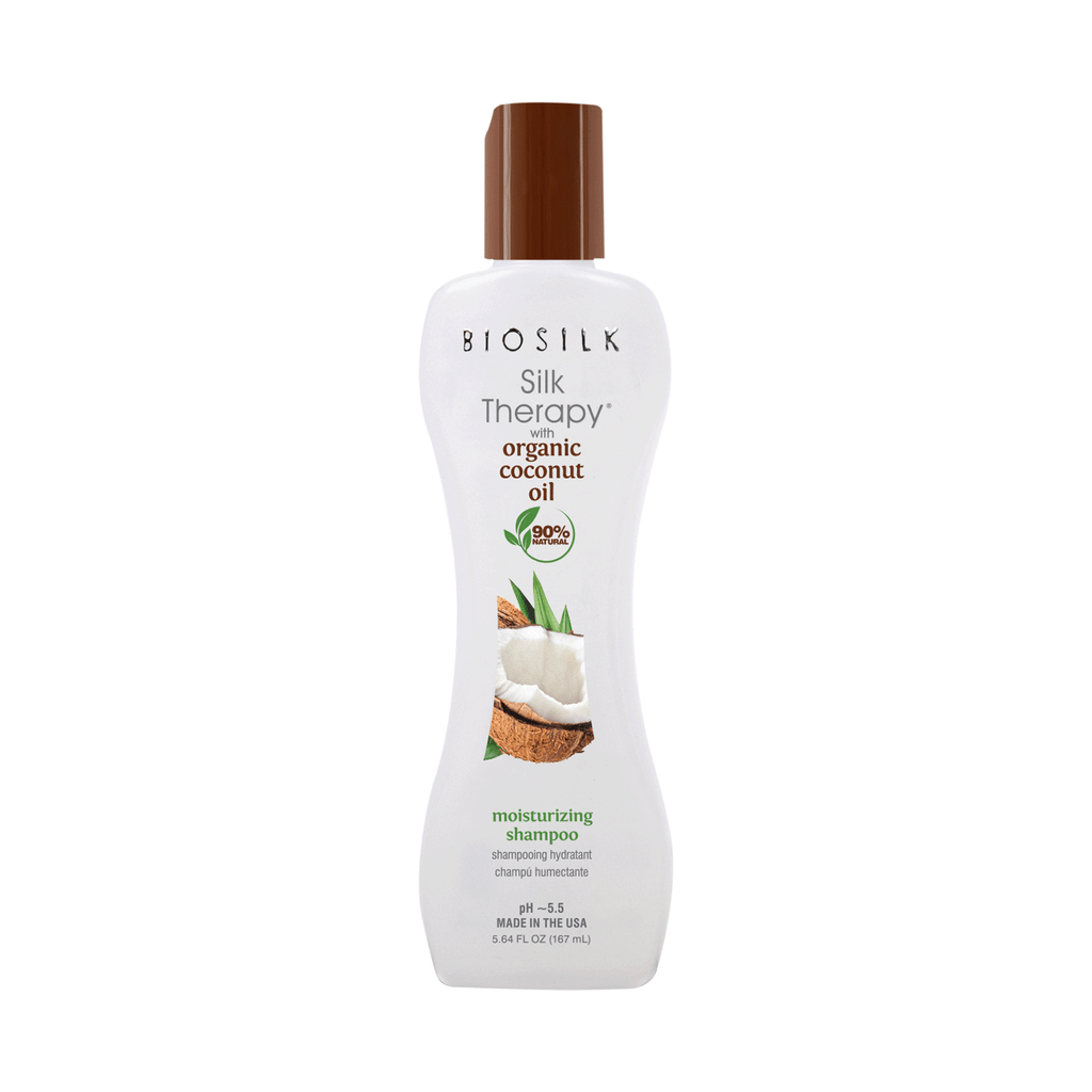 Silk Therapy With Organic Coconut Oil Moisturizing Shampoo