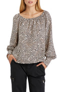 Sunshine Cotton Convertible Top In Nature Spots
