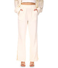 Easy Going Gauze Wide-leg Pants In Muslin