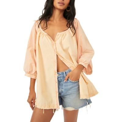 Oxford Swing Tunic In Golden Combo