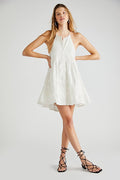Desert Days Mini Dress In White