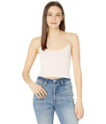 Skinny-Strap Cropped Cami In Crushed