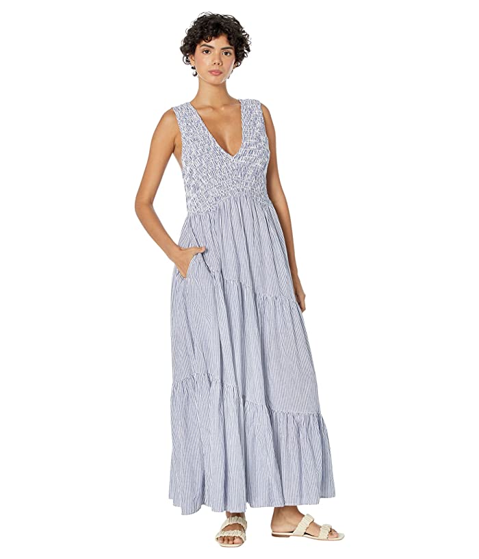 Juno Maxi Dress In Ivory Combo