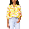 Don't Forget Floral Blouse In Sunny Days