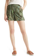 Trail Blazer Printed Shorts In Palm Camo