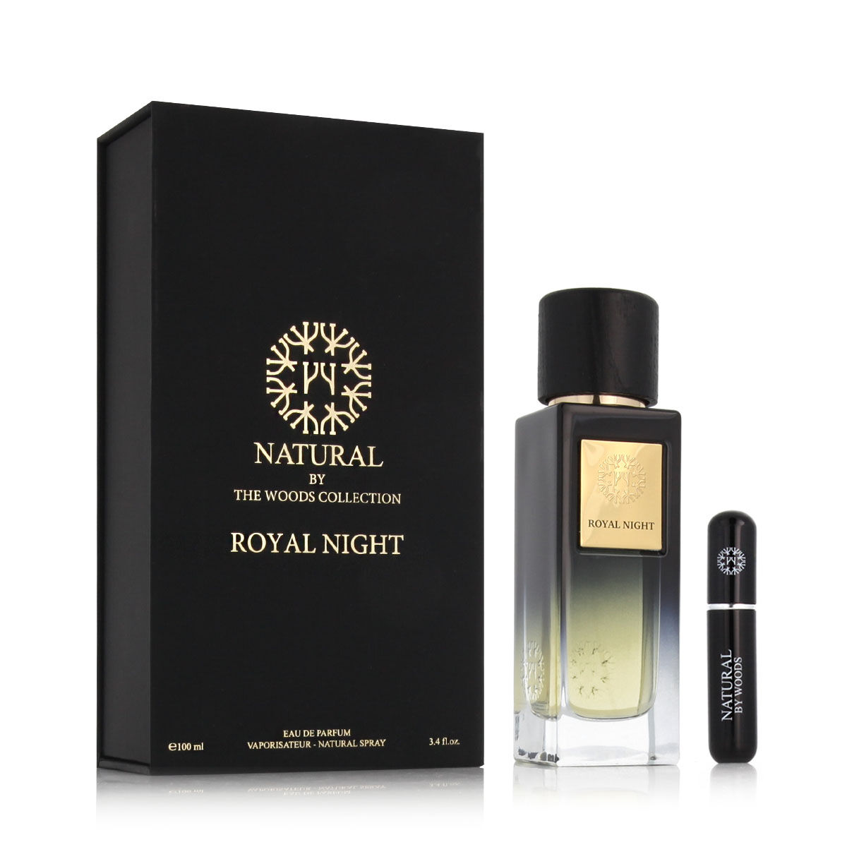Royal Night Eau De Parfum Spray - Natural Collection + Rechargeable Mini