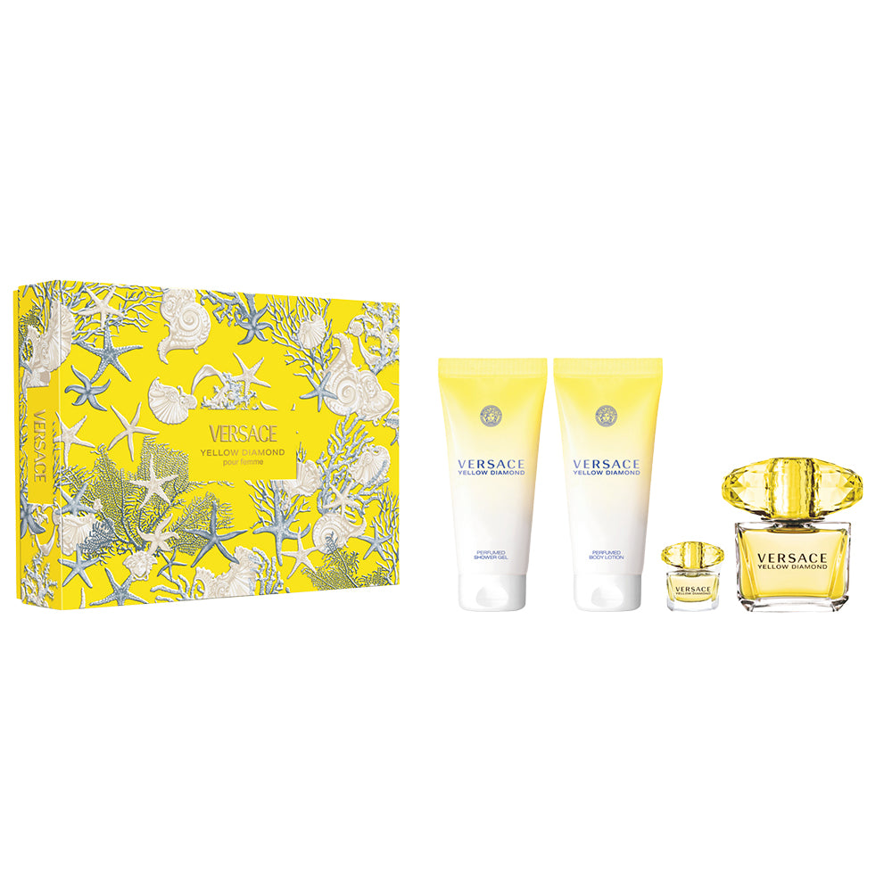 Yellow Diamond Eau de Toilette, Body Lotion & Shower Gel Gift Set