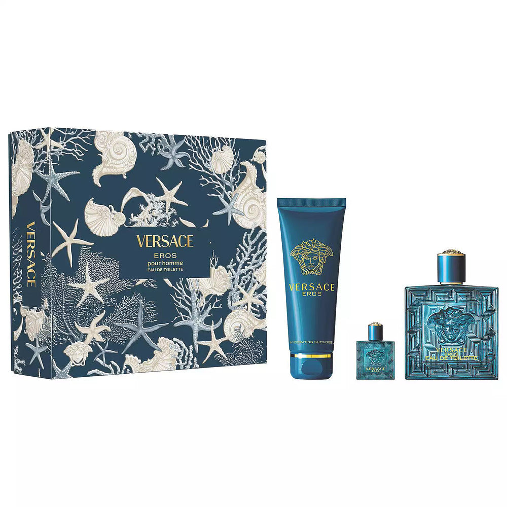 Eros Eau de Toilette & Shower Gel Gift Set for Men