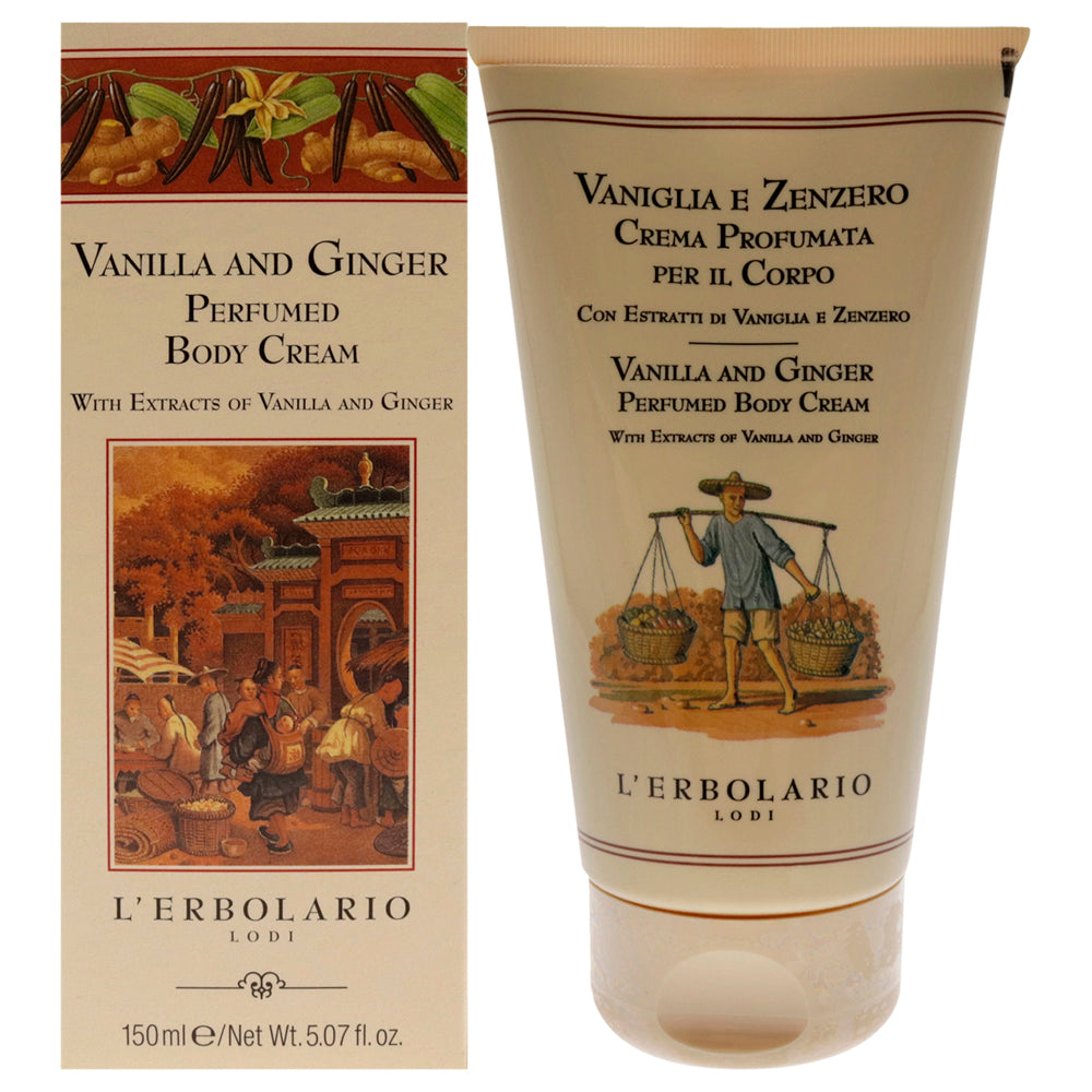Vanilla And Ginger Perfumed Body Cream