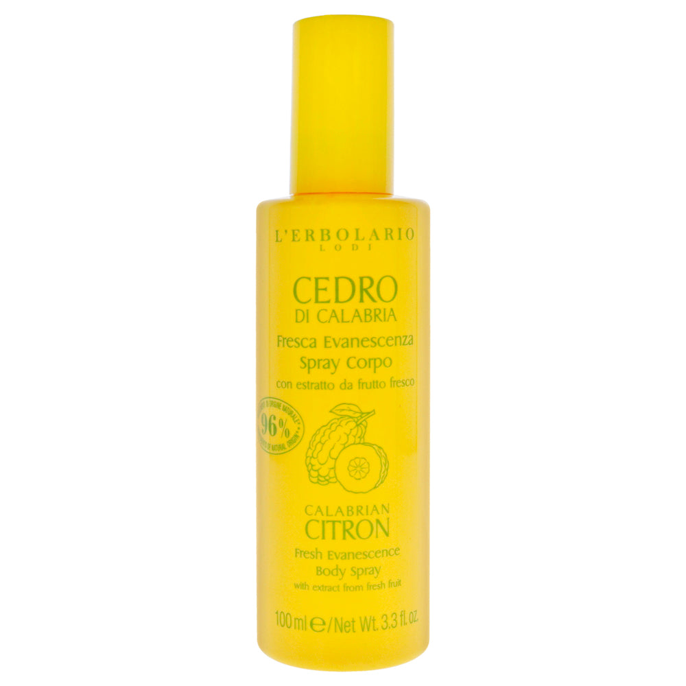 Calabrian Citron Fesh Evanescense Body Spray