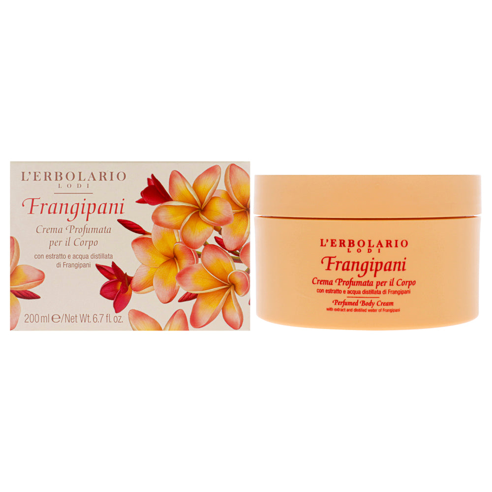 Frangipani Perfumed Body Cream