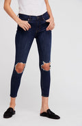Busted Skinny Jeans In Dark Blue (New no Tag)
