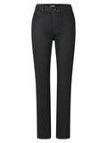 Patti Straight High-Rise Vintage Jeans In Black Coated