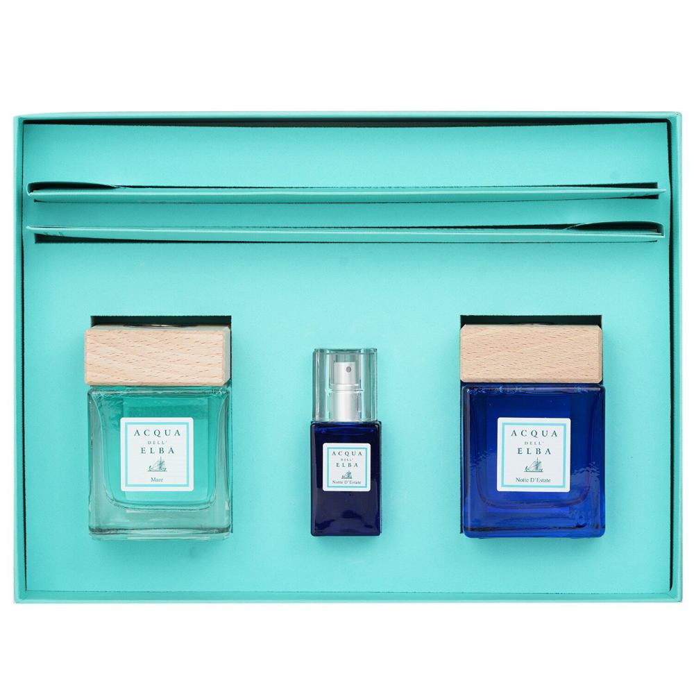 Scatola Regalo Home Scent Coffret - Notte D'Estate and Mare