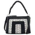 Twisted-handle Shoulder Bag