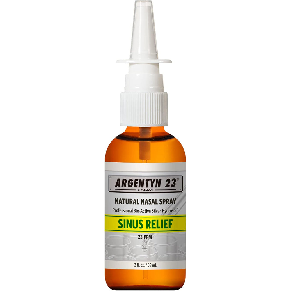 Bio-Active Silver Hydrosol Sinus Relief Natural Nasal Spray