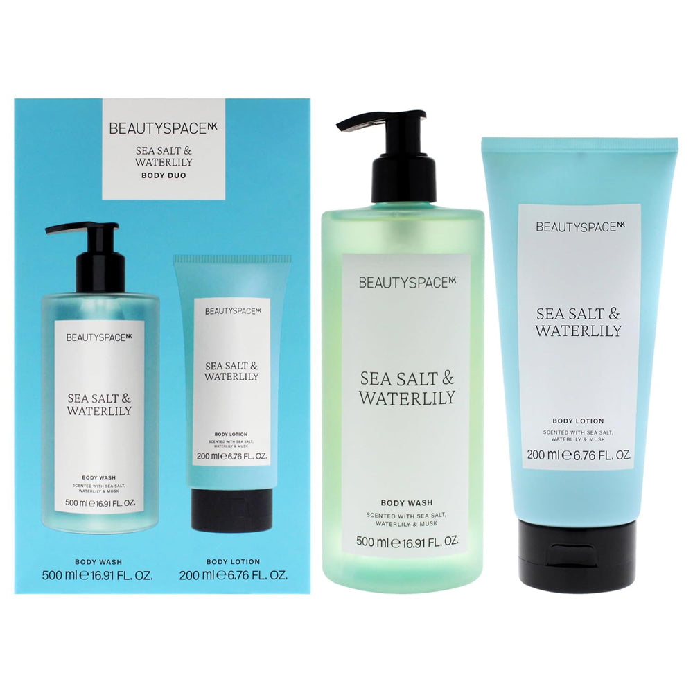 Sea Salt and Waterlily Body Duo