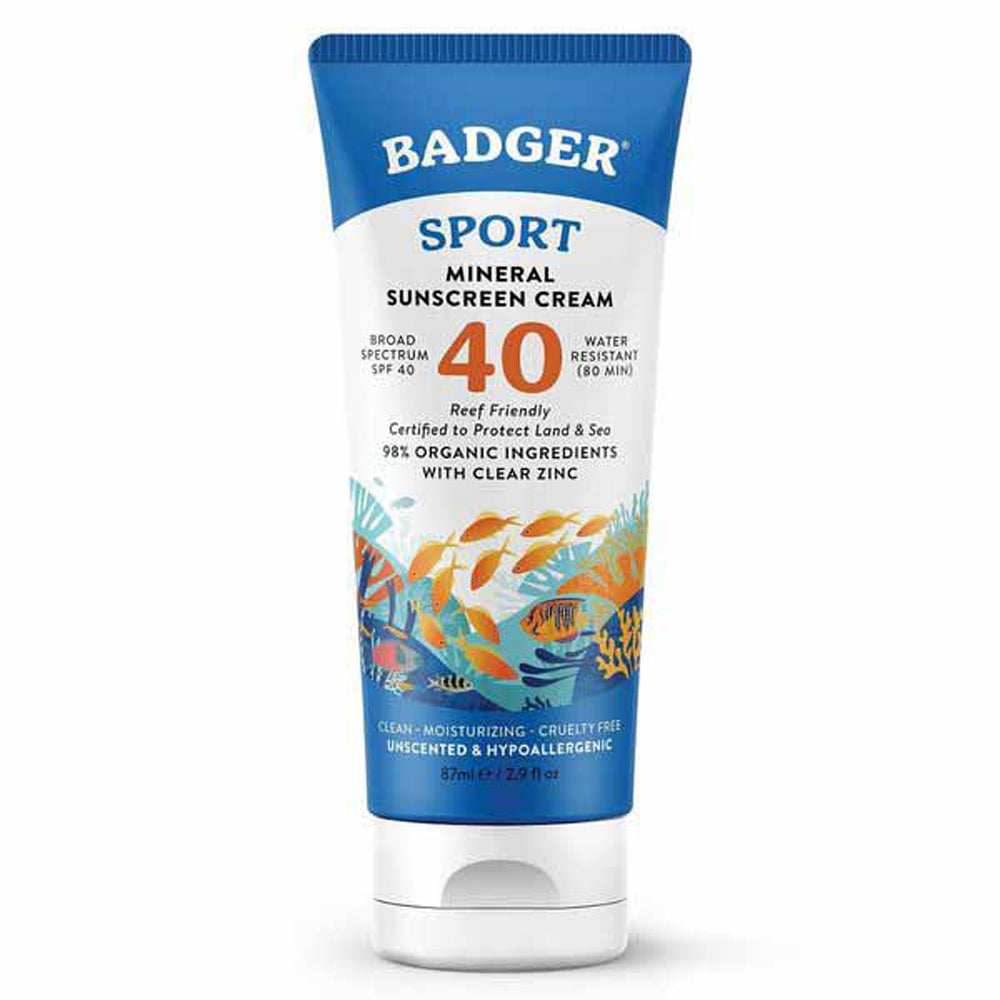 Sport Mineral Sunscreen Cream - SPF 40