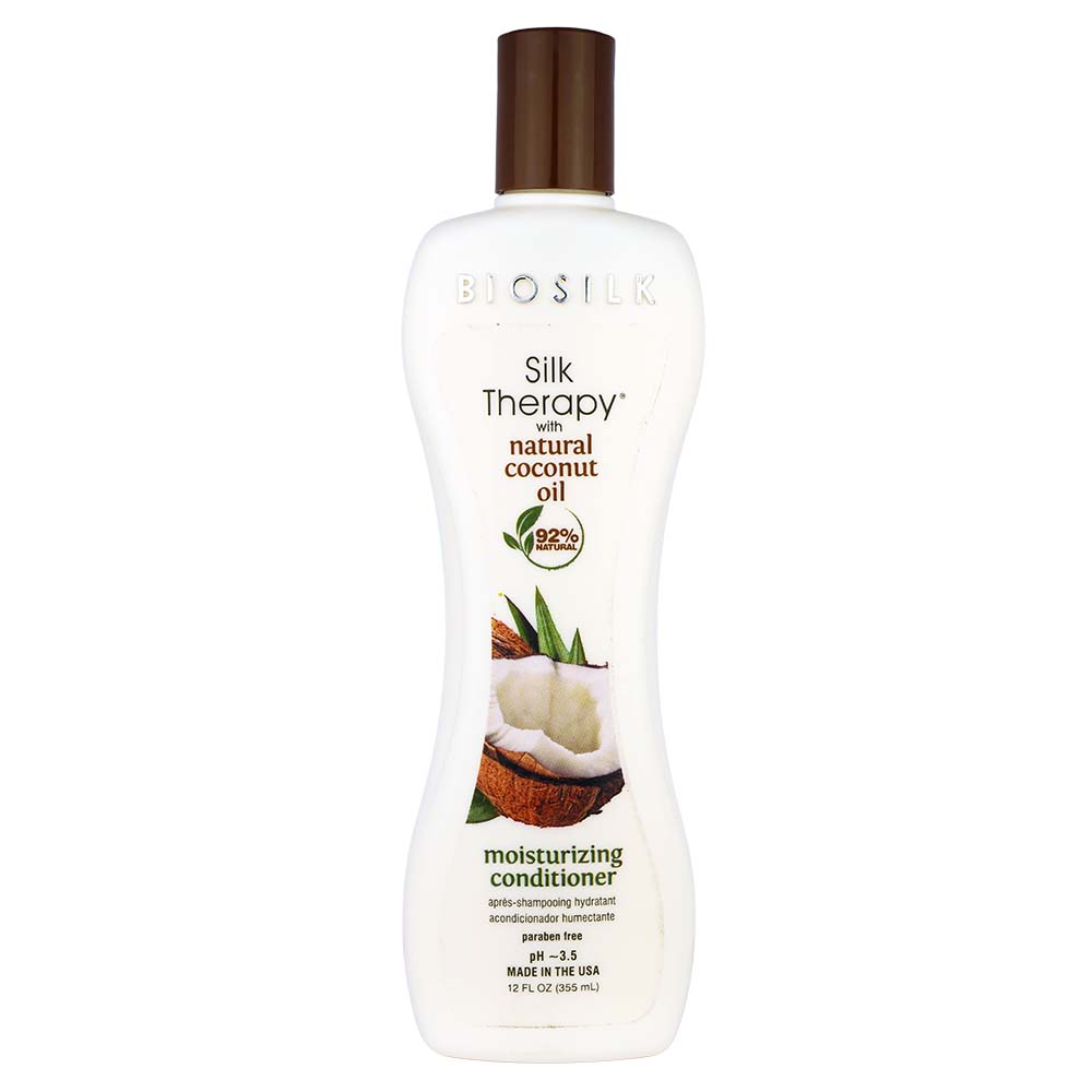 Silk Therapy With Organic Coconut Oil Moisturizing Conditioner