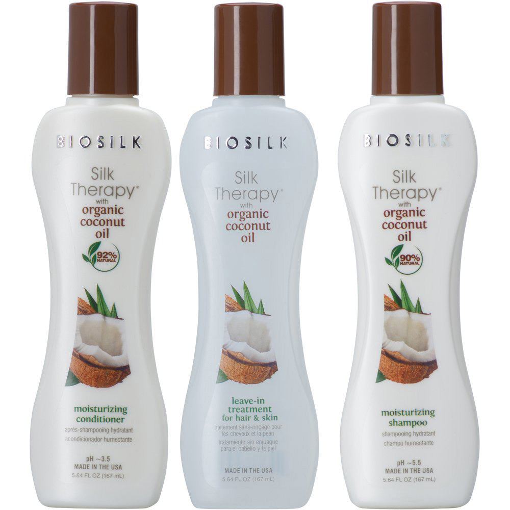 Silk Therapy With Organic Coconut Intense Moisture 3 Pc Kit