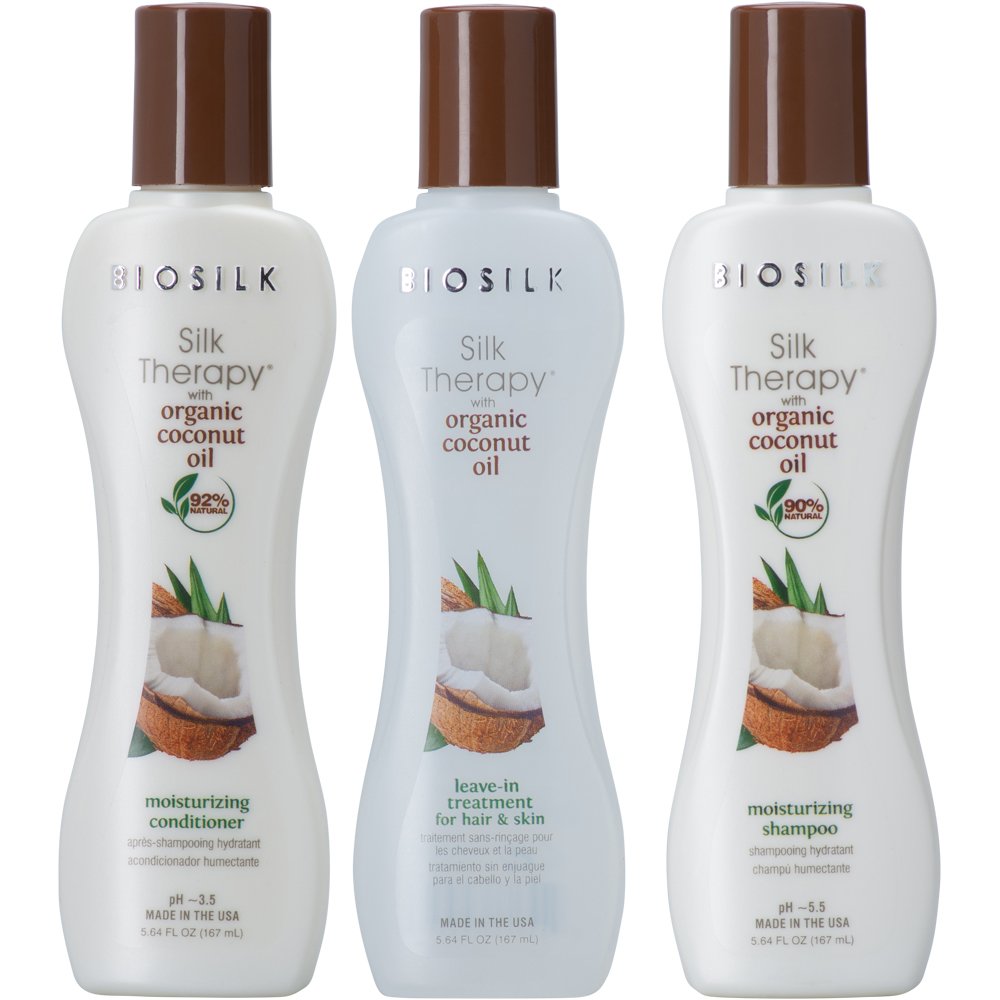 Silk Therapy With Organic Coconut Intense Moisture 3 Pc Kit