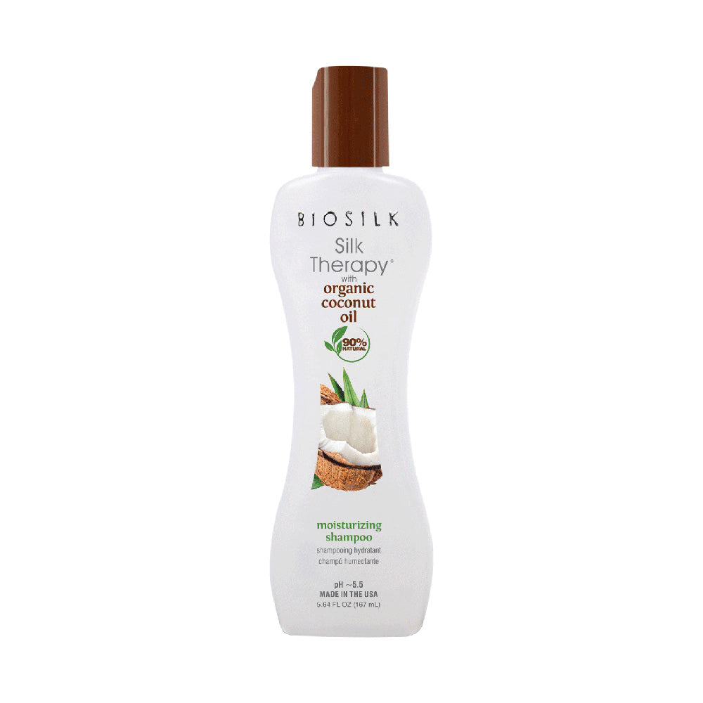Silk Therapy With Organic Coconut Oil Moisturizing Shampoo