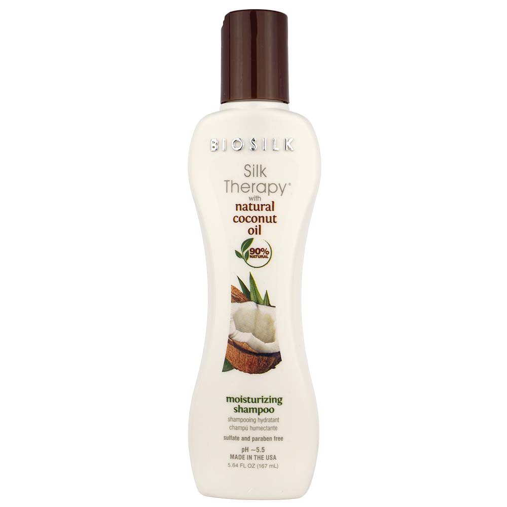 Silk Therapy With Organic Coconut Oil Moisturizing Shampoo