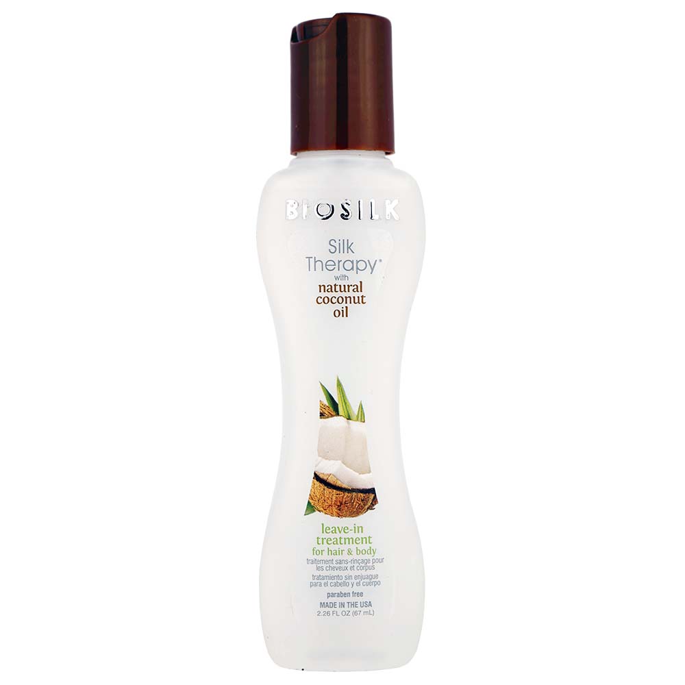 Silk Therapy with Organic Coconut Oil Leave-In Treatment