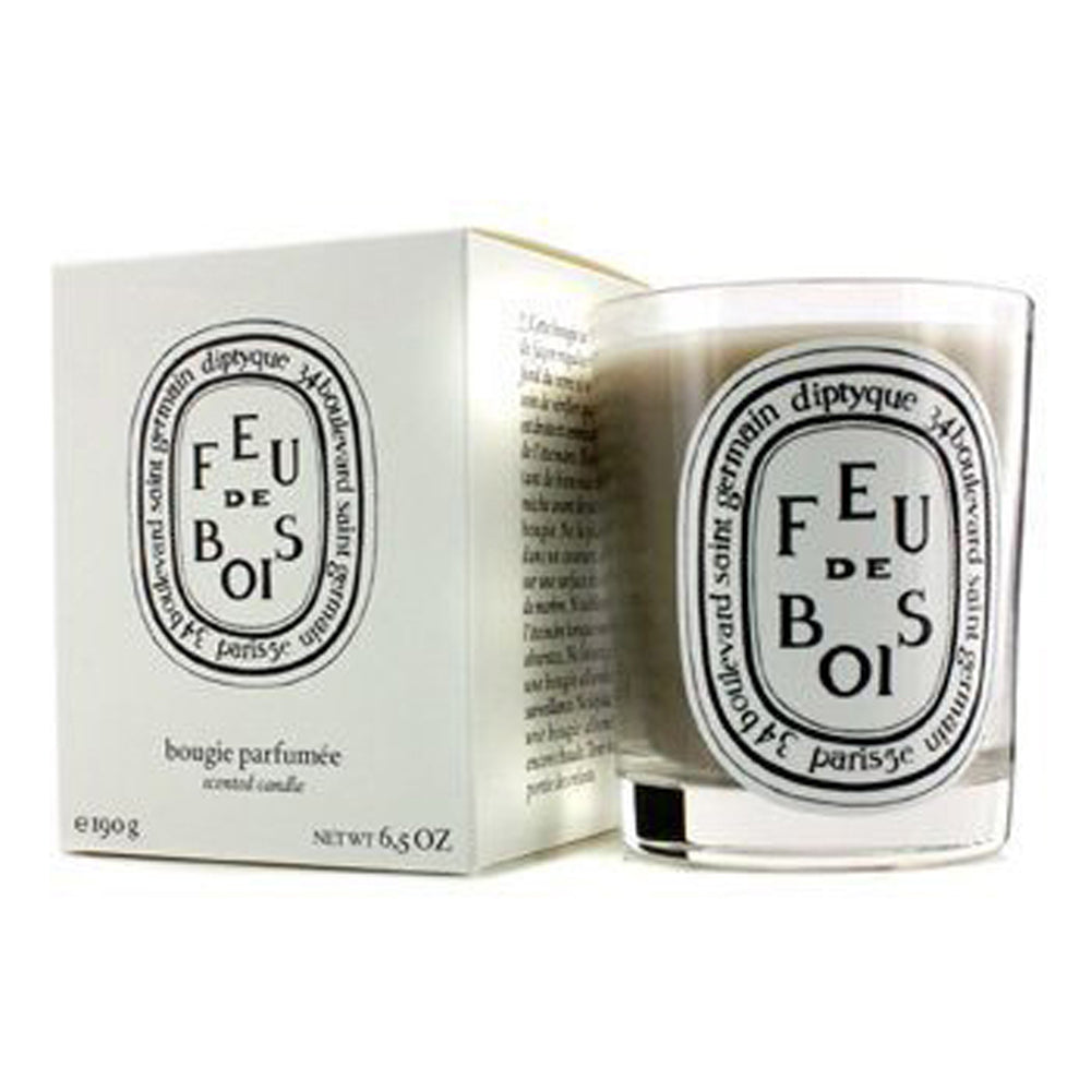Scented Candle - Feu de Bois (Wood Fire) - 6.5oz (Unboxed)