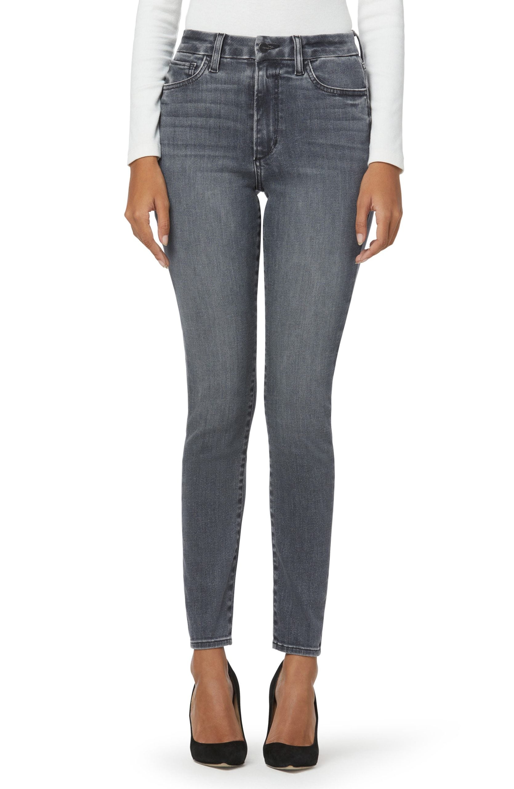 The Hi Honey Skinny Ankle Jeans In Divine