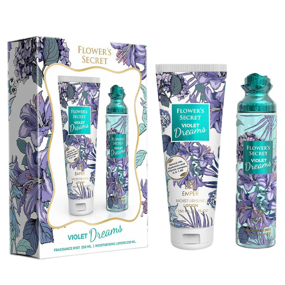 Flowers Secret Violet Dreams Gift Set