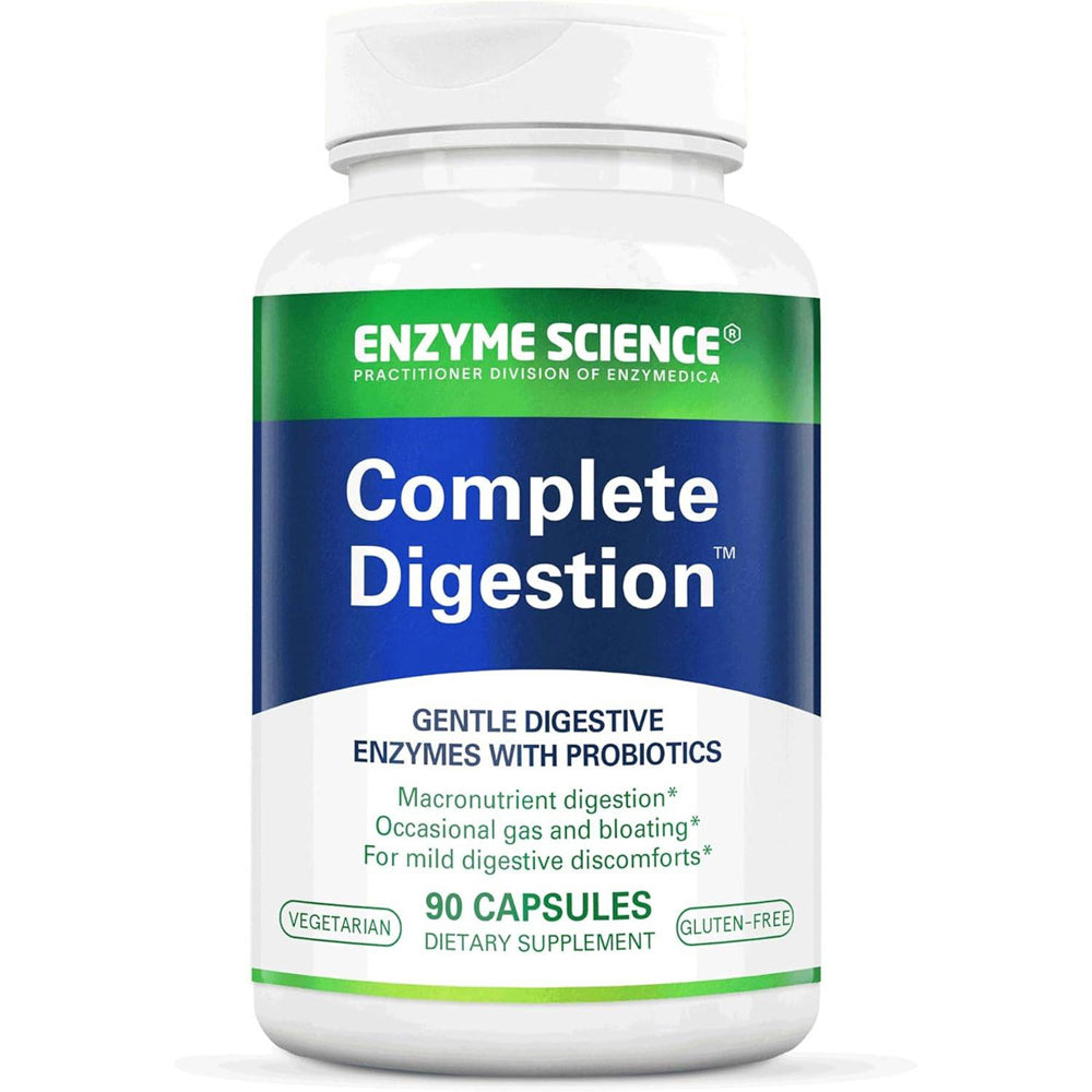 Complete Digestion Gentle Digestive Enzymes With Probiotics