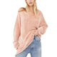 Lenox Tunic Sweater In Carrot Cake Combo