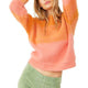 Striped Sweater In Autumn Sky Combo - S (New no Tag)