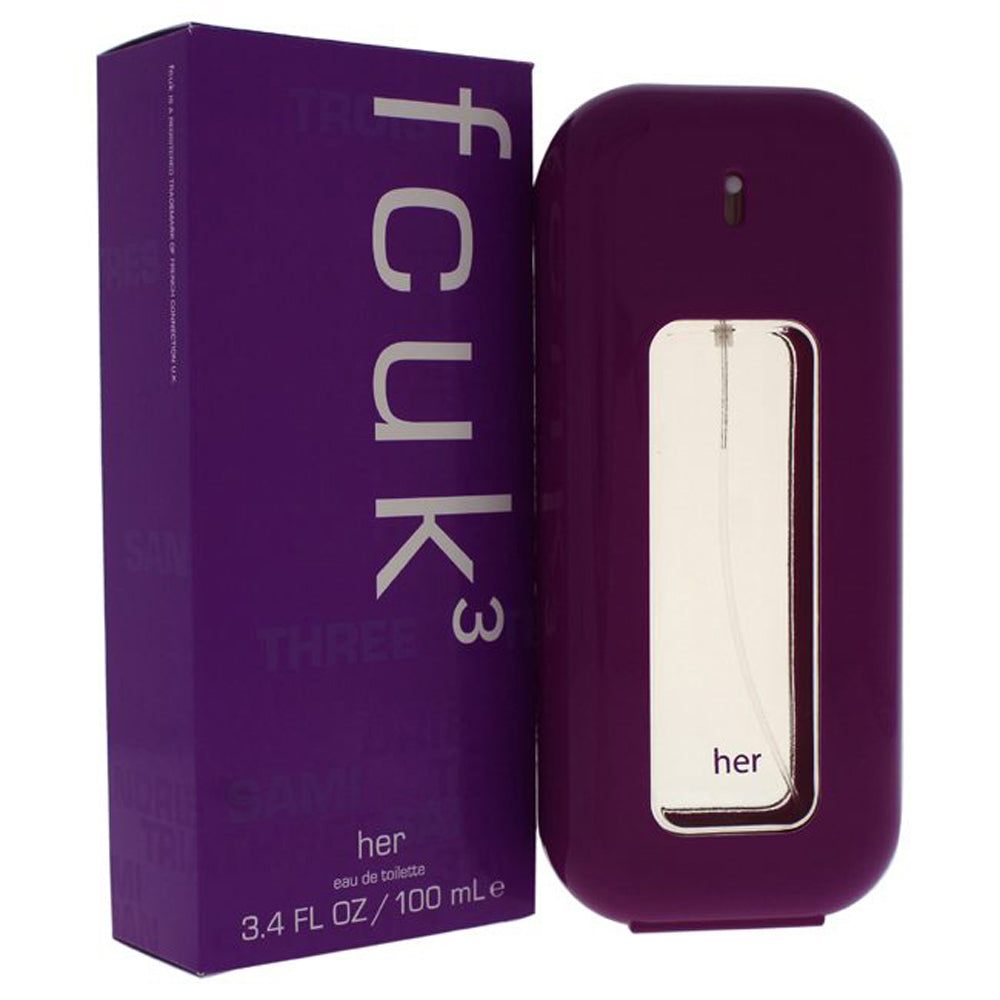 Fcuk 3 Eau De Toilette