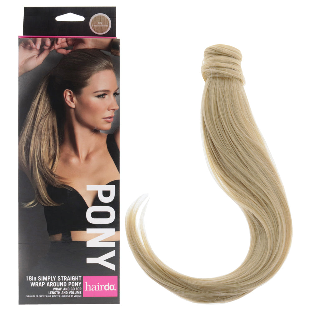 Simply Straight Wrap Around Pony