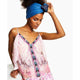 Luxe Flutter Embroidered Camisole Top