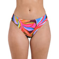 Multi Colored Women's Tropic Waves Hipster Bottom