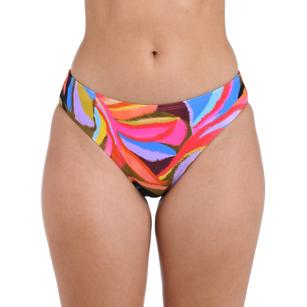 Multi Colored Women's Tropic Waves Hipster Bottom