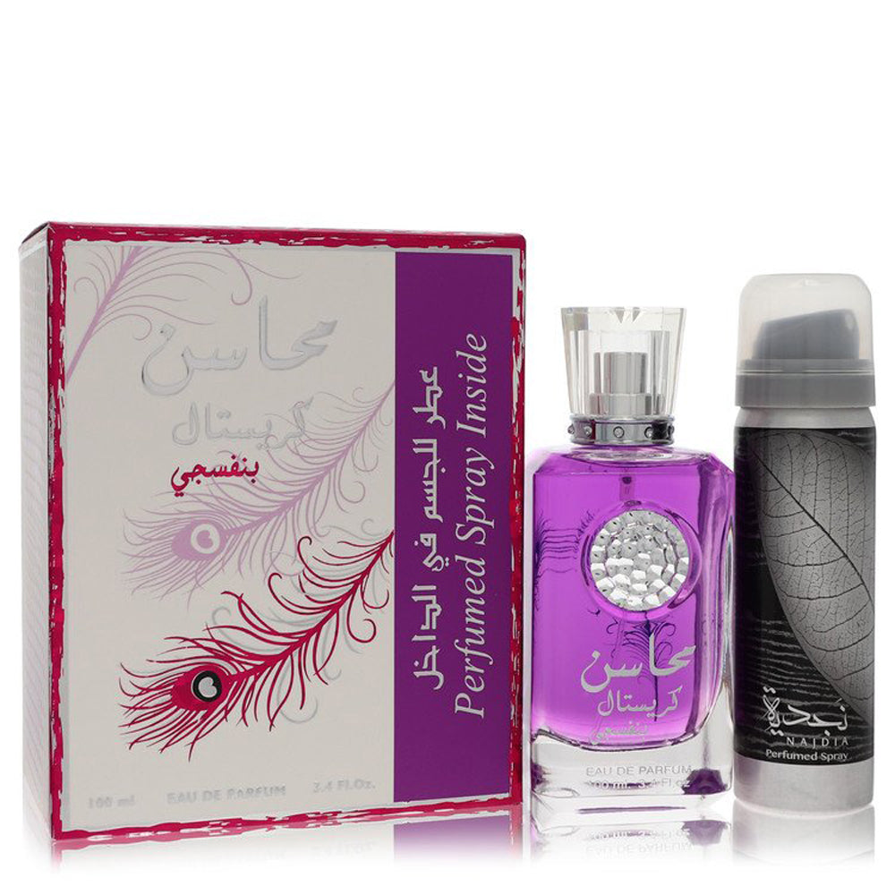 Mahasin Crystal Violet Gift Set