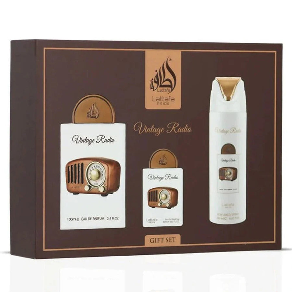 Pride Vintage Radio Gift Set