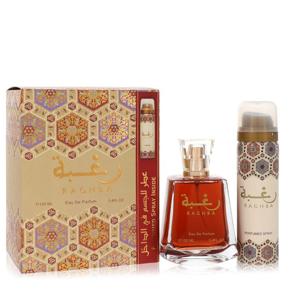 Raghba Eau de Parfum & Deodorant Spray Gift Set