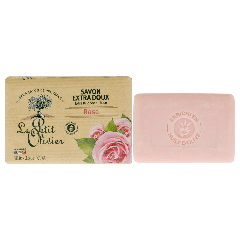 Extra Mild Soap Bar - Rose