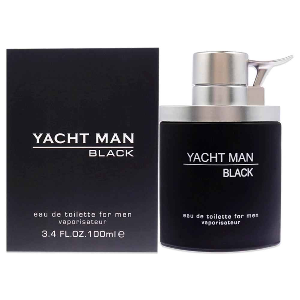 Yacht Man Black Eau De Toilette For Men