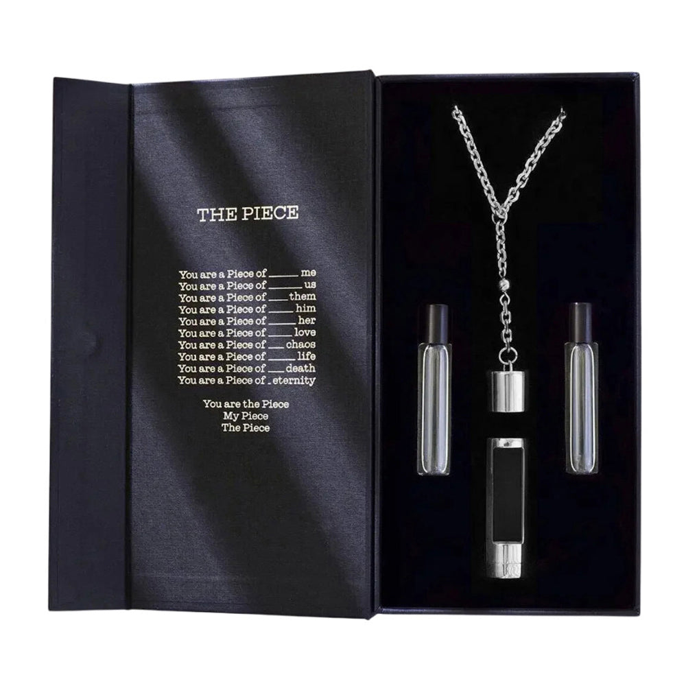 Olfactive Facet 701 Leather & Vetiver - The Piece (Silver) Gift Set