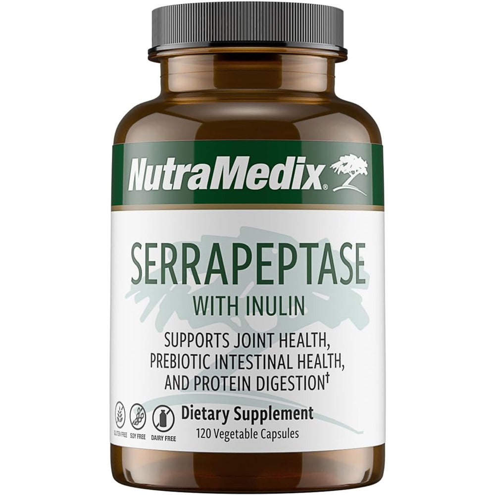 Serrapeptase with Inulin