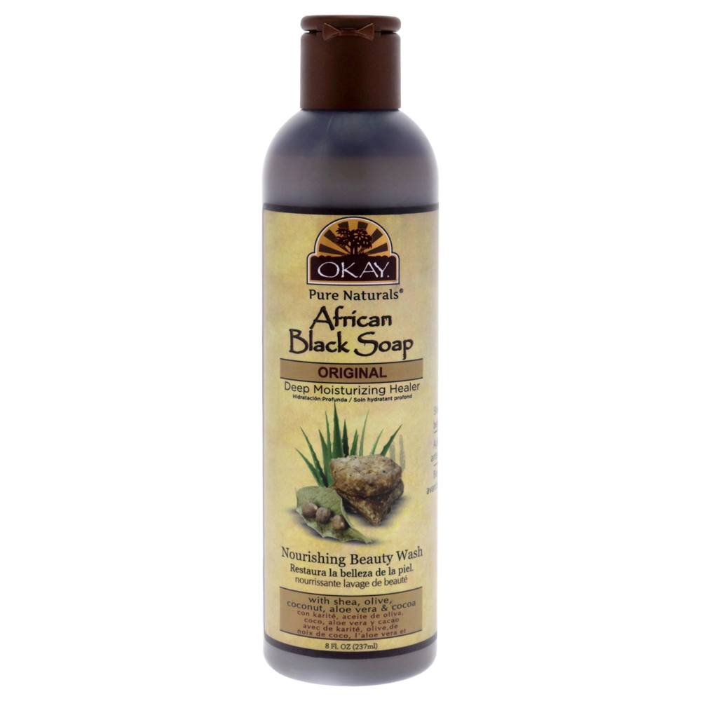 African Black Liquid Soap