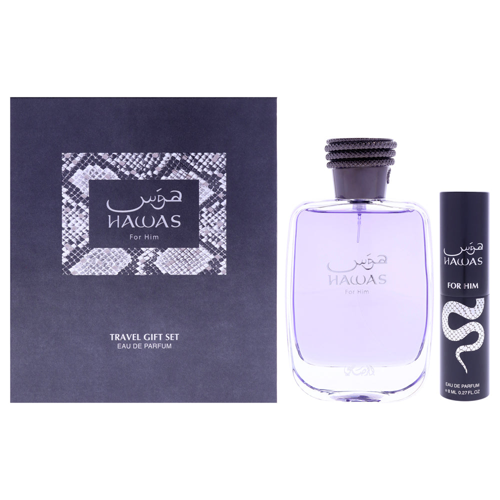 Hawas Eau de Parfum Gift Set for Him
