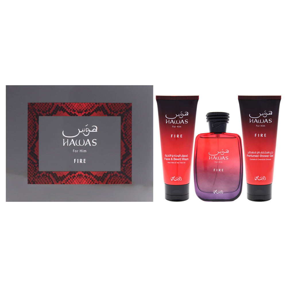 Hawas Fire Eau de Parfum Gift Set